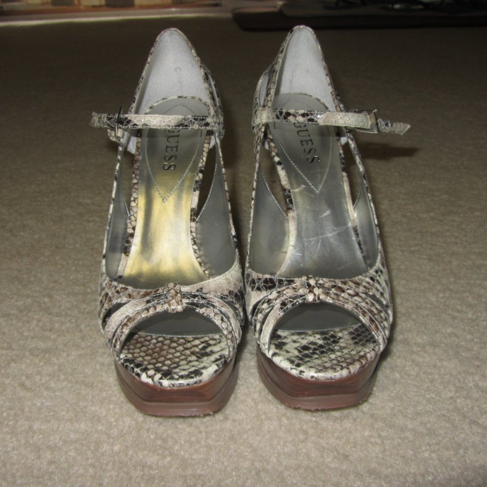 WORN! Guess Platform Heels